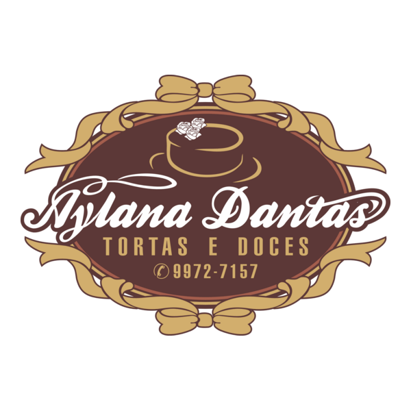 Aylana Dantas Tortas Logo PNG Vector