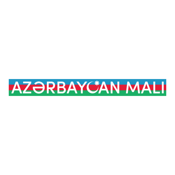 Azərbaycan Malı (Made in Azerbaijan) Logo PNG Vector