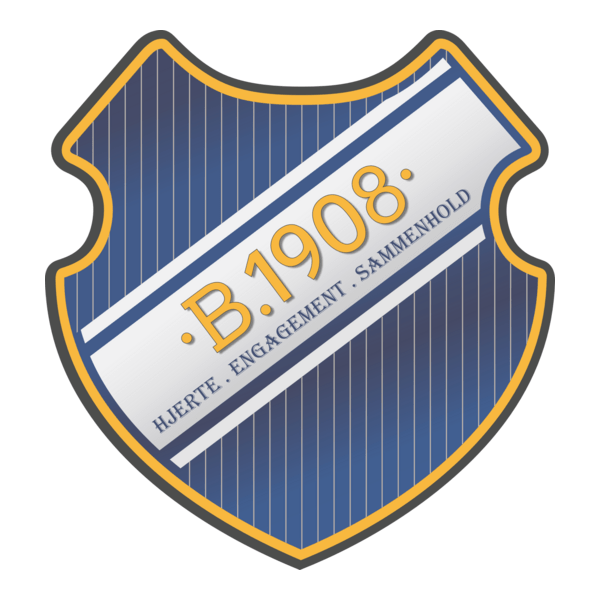 B 1908 Amager København Logo PNG Vector