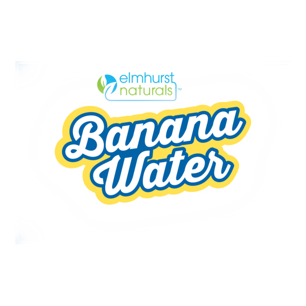 Banana Water Logo PNG Vector