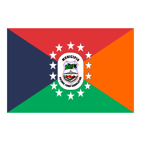 BANDEIRA PEDRO JUAN CABALEIRO PARAGUAY Logo PNG Vector