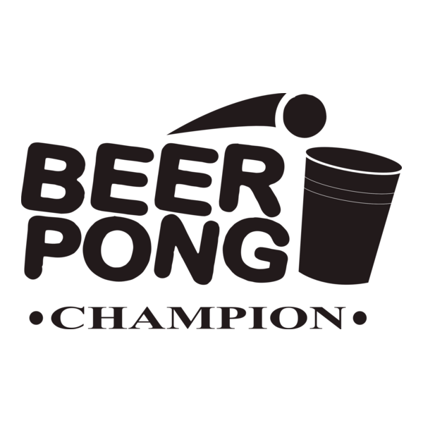 BEER PONG Logo PNG Vector