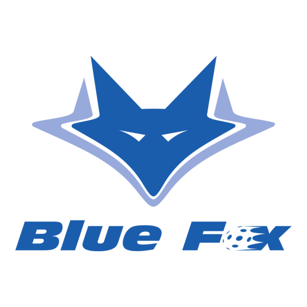 Blue Fox Logo PNG Vector