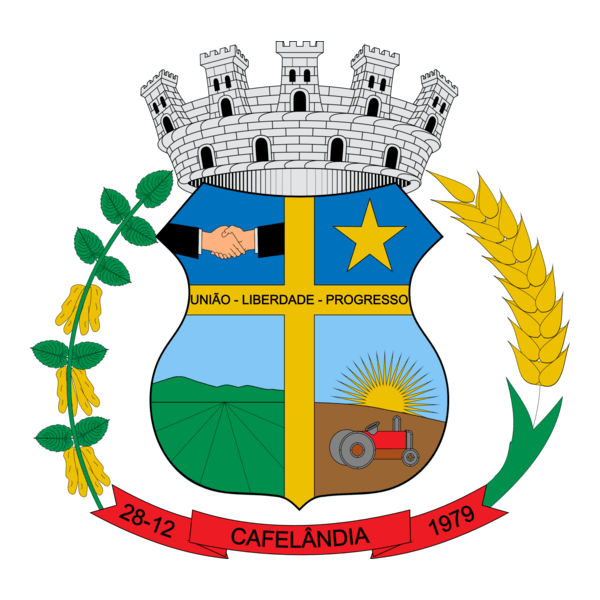 Brasão Cafelandia Pr Logo PNG Vector