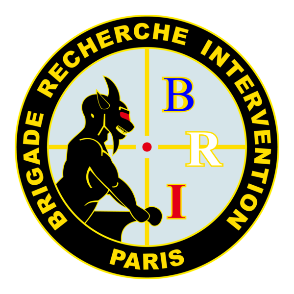 BRI Brigade Recherche Intervention France Logo PNG Vector