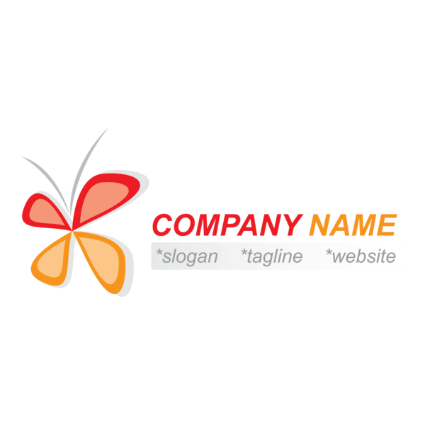 Butterfly Logo PNG Vector