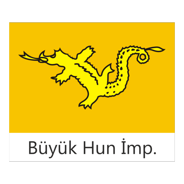 BÜYÜK HUN İMPARATORLUĞU Logo PNG Vector