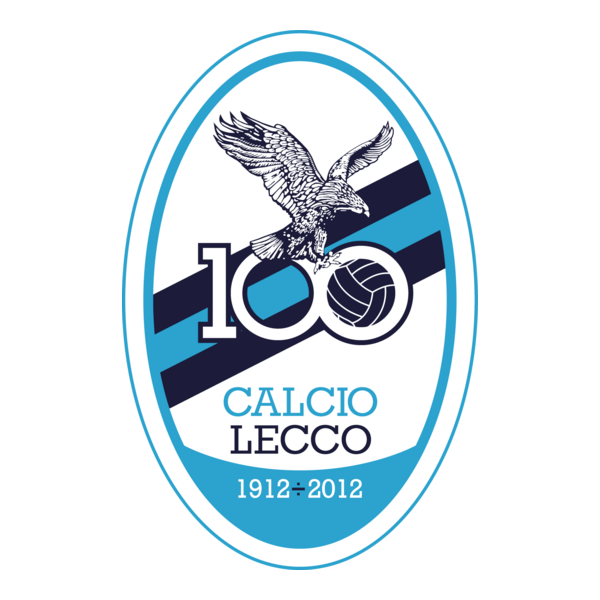 Calcio Lecco 100 anniversary Logo PNG Vector