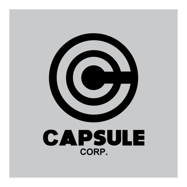 Capsule Corp. Pack Logo PNG Vector