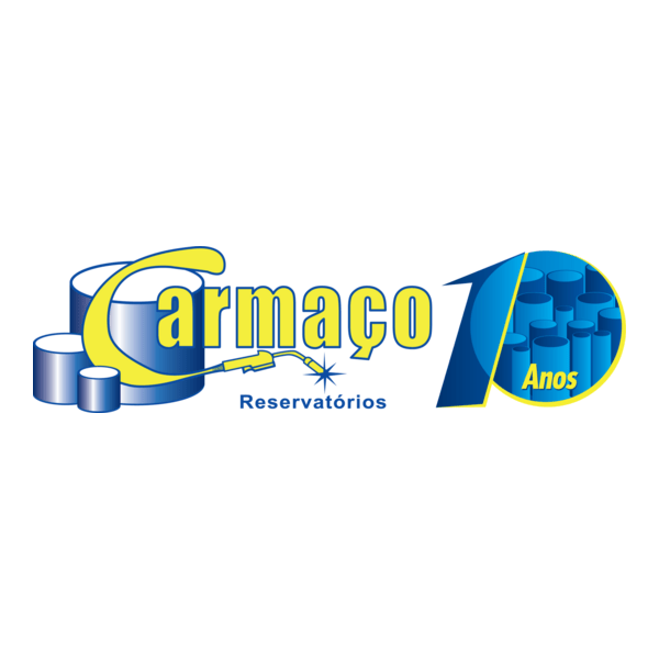 Carmaço Reservatórios 10 anos Logo PNG Vector