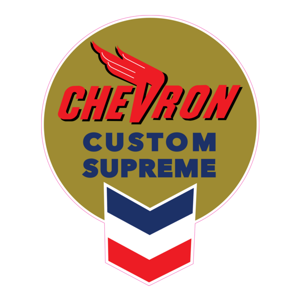 Chevron Custom Supreme Logo PNG Vector
