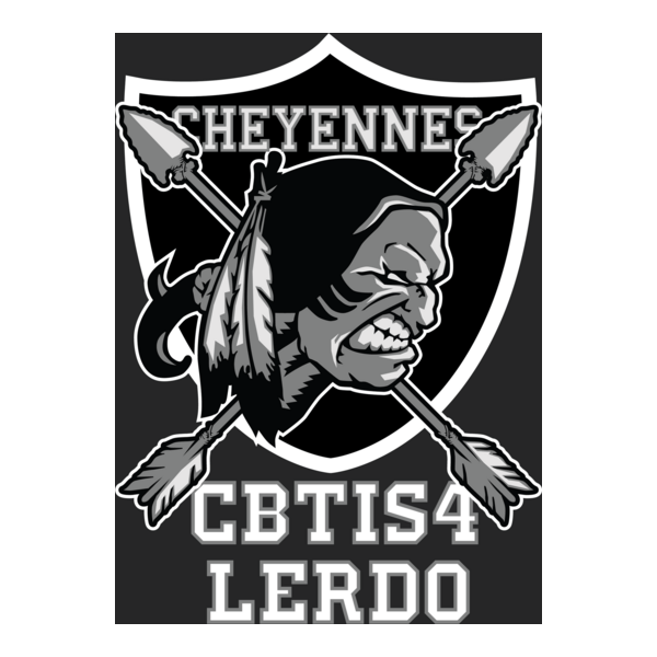 Cheyennes Cbtis 4 Lerdo Durango Football Logo PNG Vector