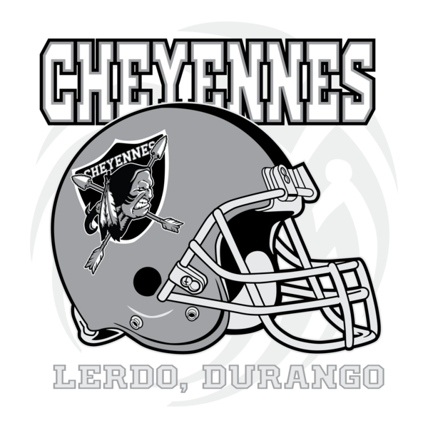Cheyennes Cbtis 4 Lerdo Durango Football Logo PNG Vector