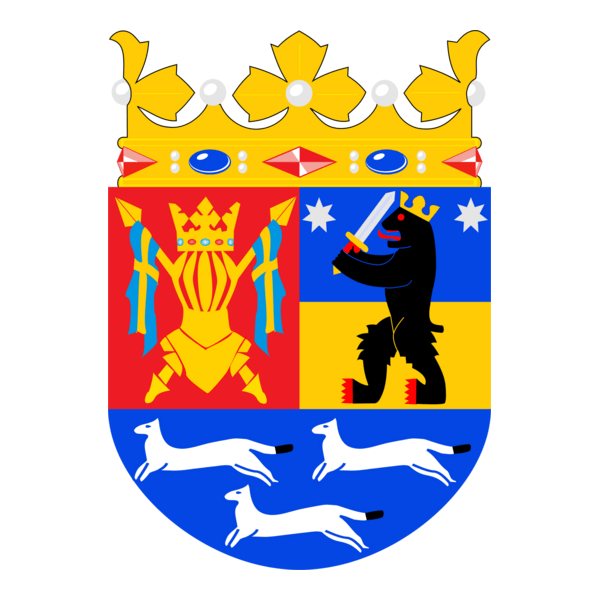 Coat of arms of Western Finland Province Logo PNG Vector