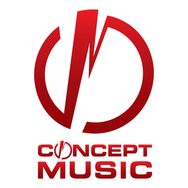 Concept Music Logo PNG Vector