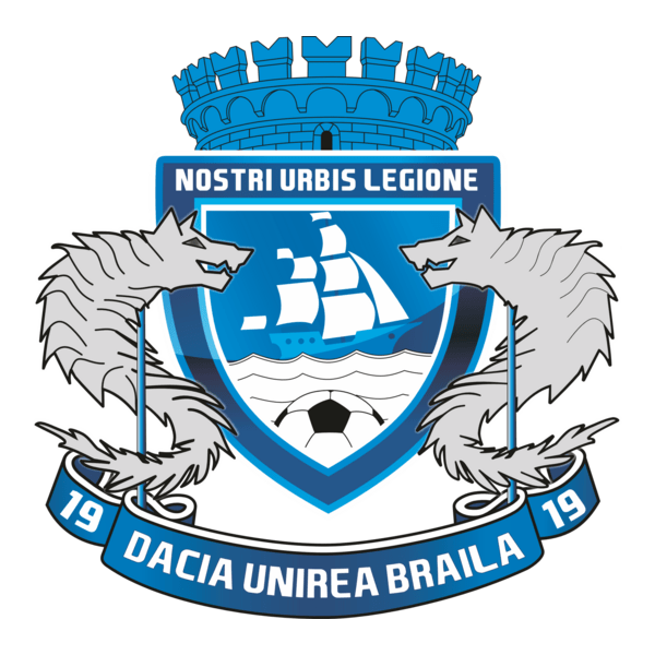 Dacia Unirea Braila Logo PNG Vector