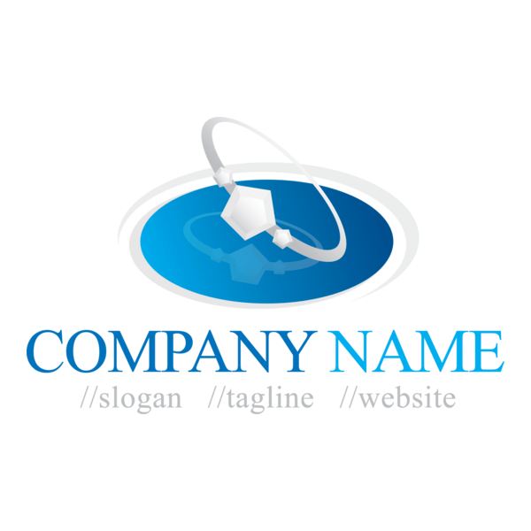 Diamond Engagement Ring Logo PNG Vector