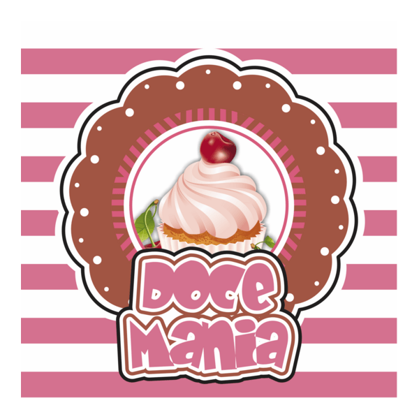 Doce Mania Decorações Logo PNG Vector