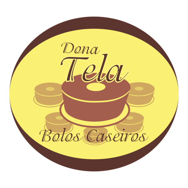 Donatela Bolos Caseiros Logo PNG Vector