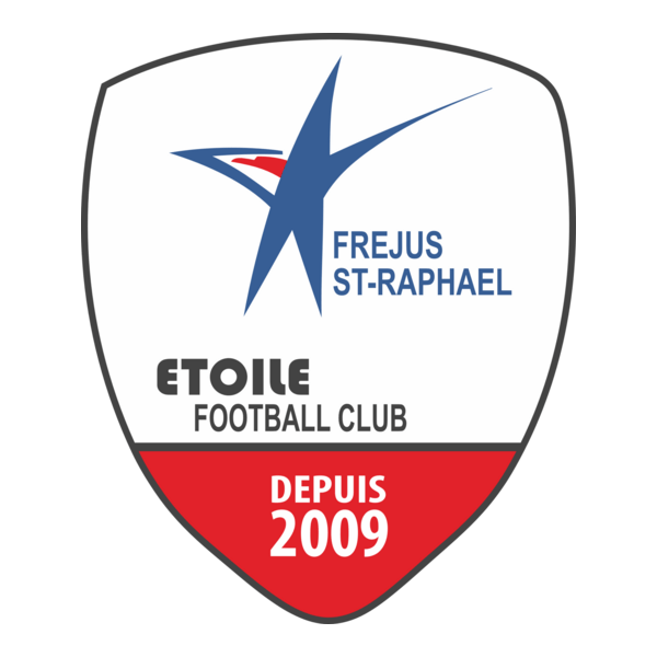Étoile Fc Fréjus Saint-Raphaël Logo PNG Vector