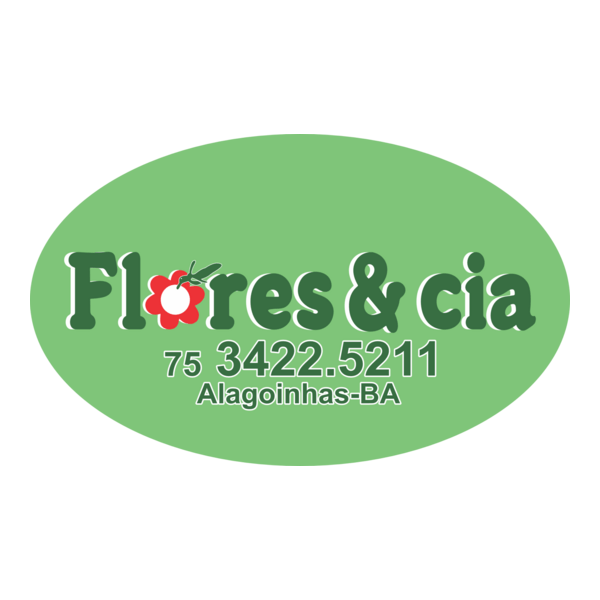 Flores & Cia Logo PNG Vector