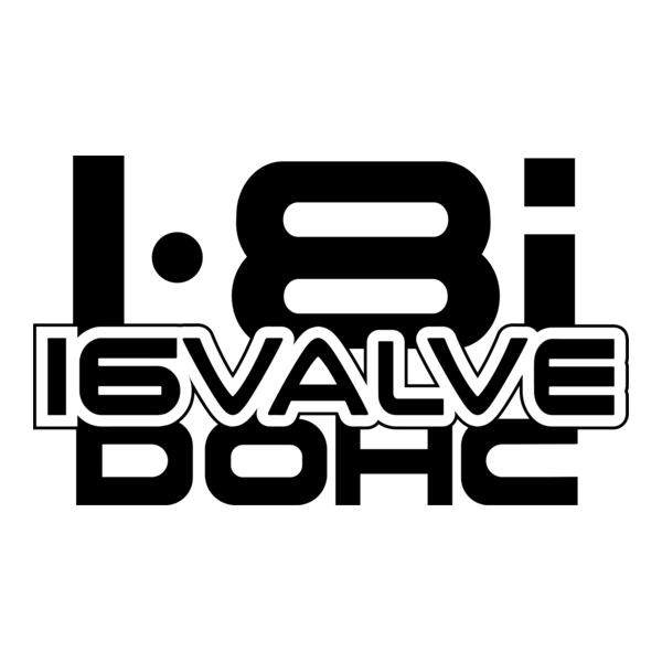 Ford Laser 1.8 16 Valve Logo PNG Vector