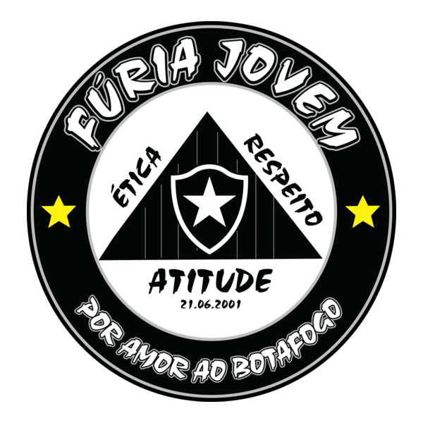 FÚRIA JOVEM DO BOTAFOGO Logo PNG Vector