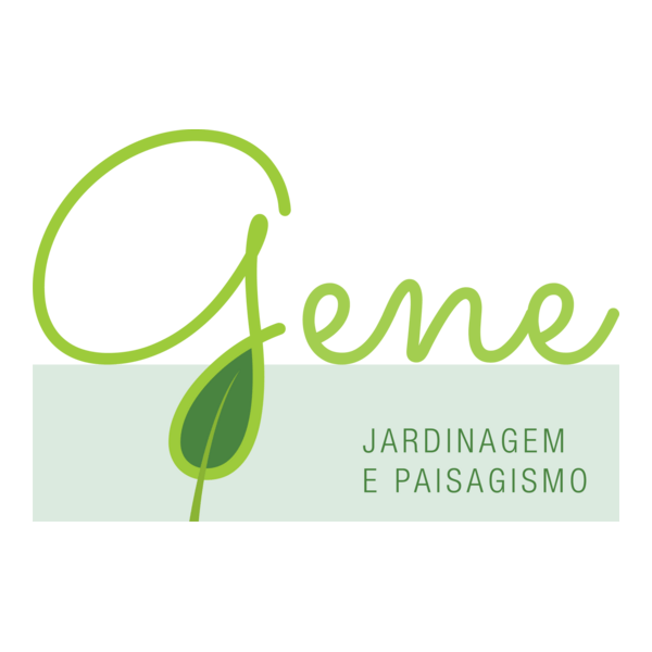 Gene Jardinagem e Paisagismo Logo PNG Vector