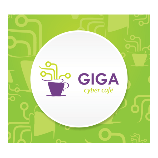 Giga Cyber Café Logo PNG Vector