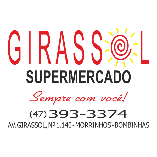 Girassol Supermercado Logo PNG Vector