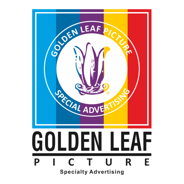 Golden Leaf Picture 2 Logo PNG Vector