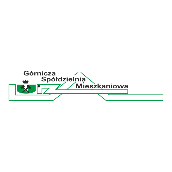 Górnośląska Spółdzielnia Mieszkaniowa Sosnowiec Logo PNG Vector