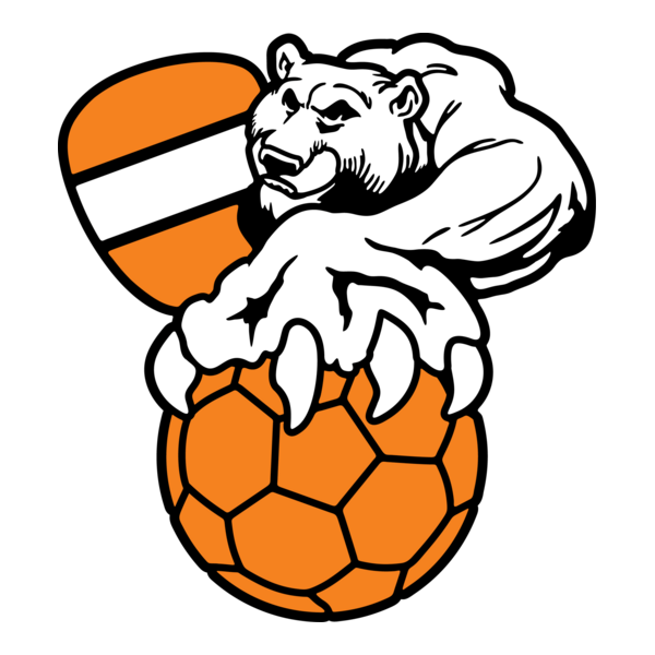 Handball Bear Logo PNG Vector