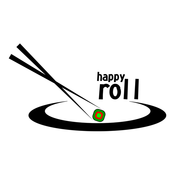 Happy Roll Logo PNG Vector