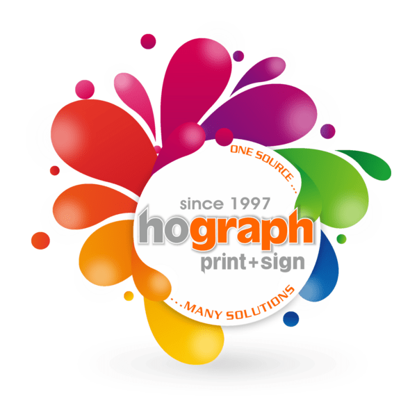 Hograph Print Logo PNG Vector
