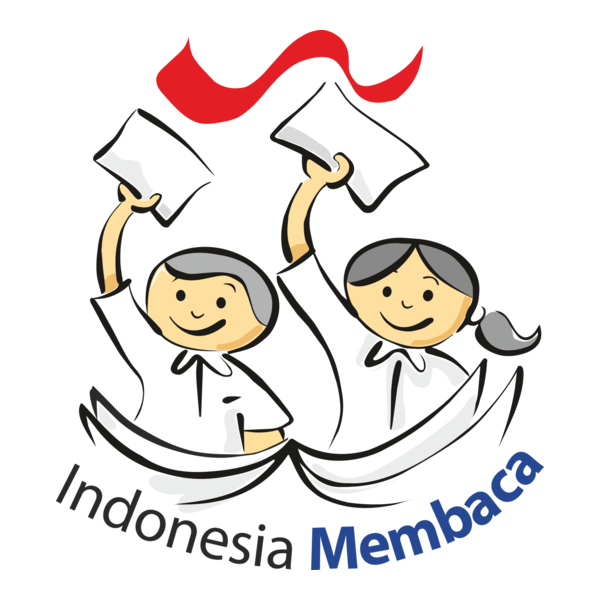 Indonesia Membaca Logo PNG Vector