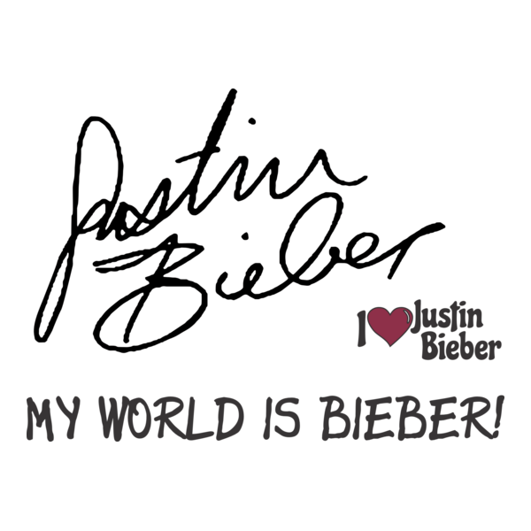 Justin Bieber Logo PNG Vector