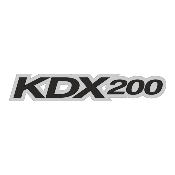 Kawasaki Kdx 200 Logo PNG Vector