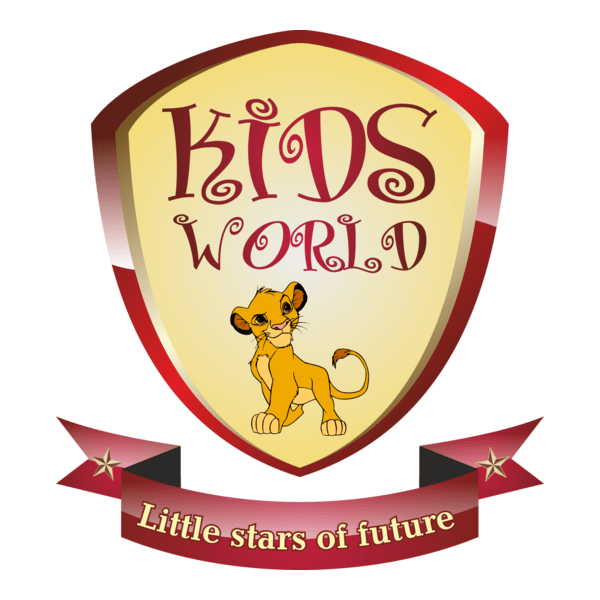 Kids Word - Play group & Nursery Logo PNG Vector