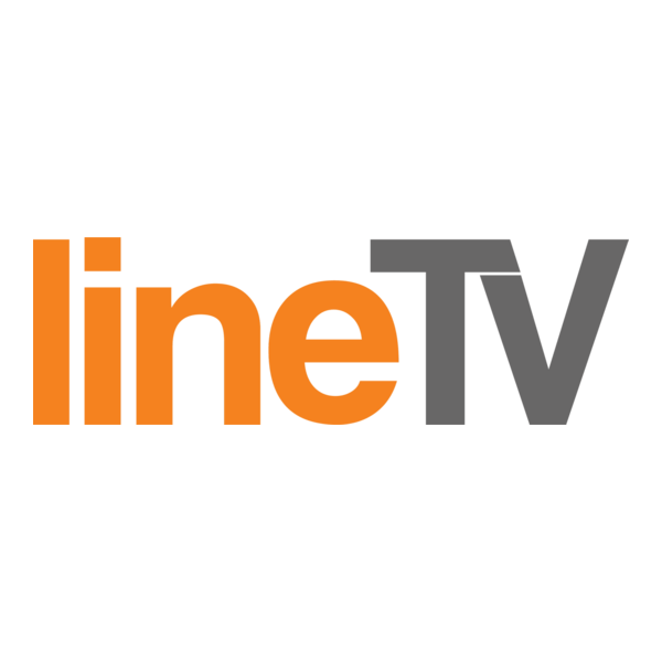 Line TV Logo PNG Vector