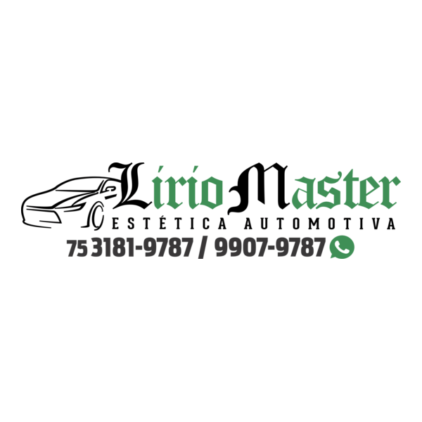 Lirio Master Estética Automotiva Logo PNG Vector