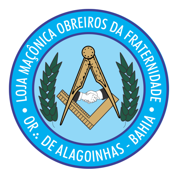 Loja Maçônica Obreiros Fraternidade Logo PNG Vector