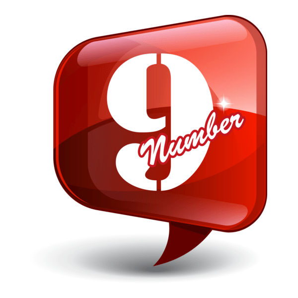 number 9 Logo PNG Vector