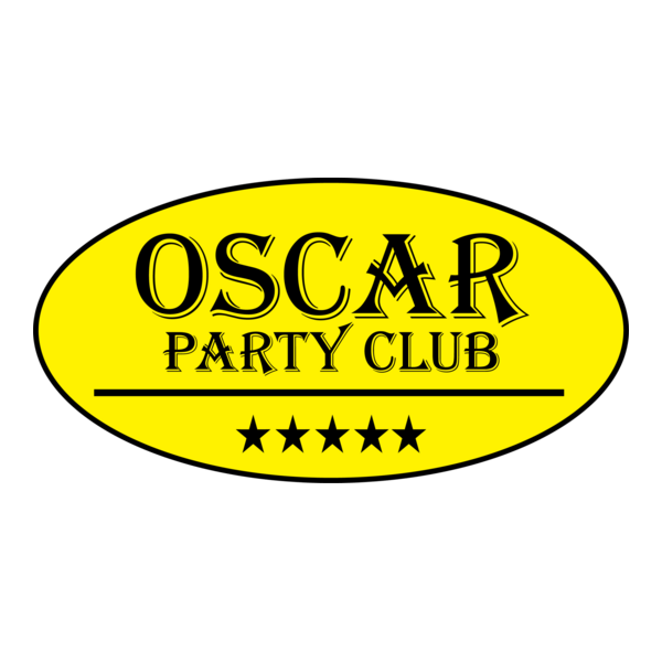 Oscar Party Club Logo PNG Vector