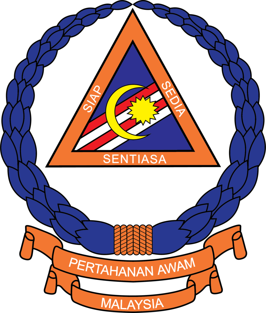 Pertahanan Awam Malaysia Logo PNG Vector