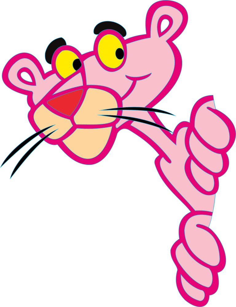 Pink Panther Logo PNG Vector