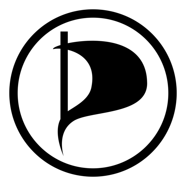 Pirate Party Logo PNG Vector
