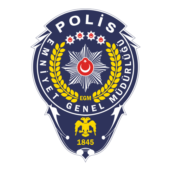 Polis Emniyet Genel Müdürlüğü Logo PNG Vector