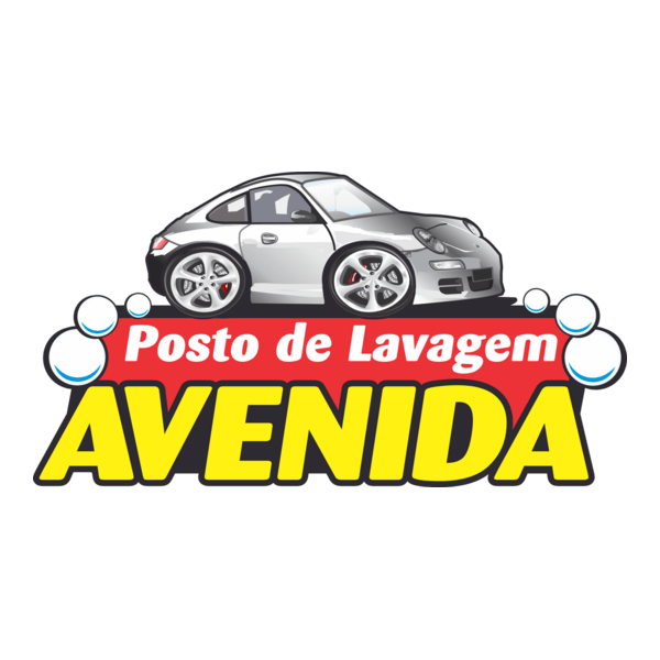 Posto Lavagem Avenida Logo PNG Vector