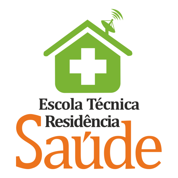 Residência Saúde Vertical Logo PNG Vector
